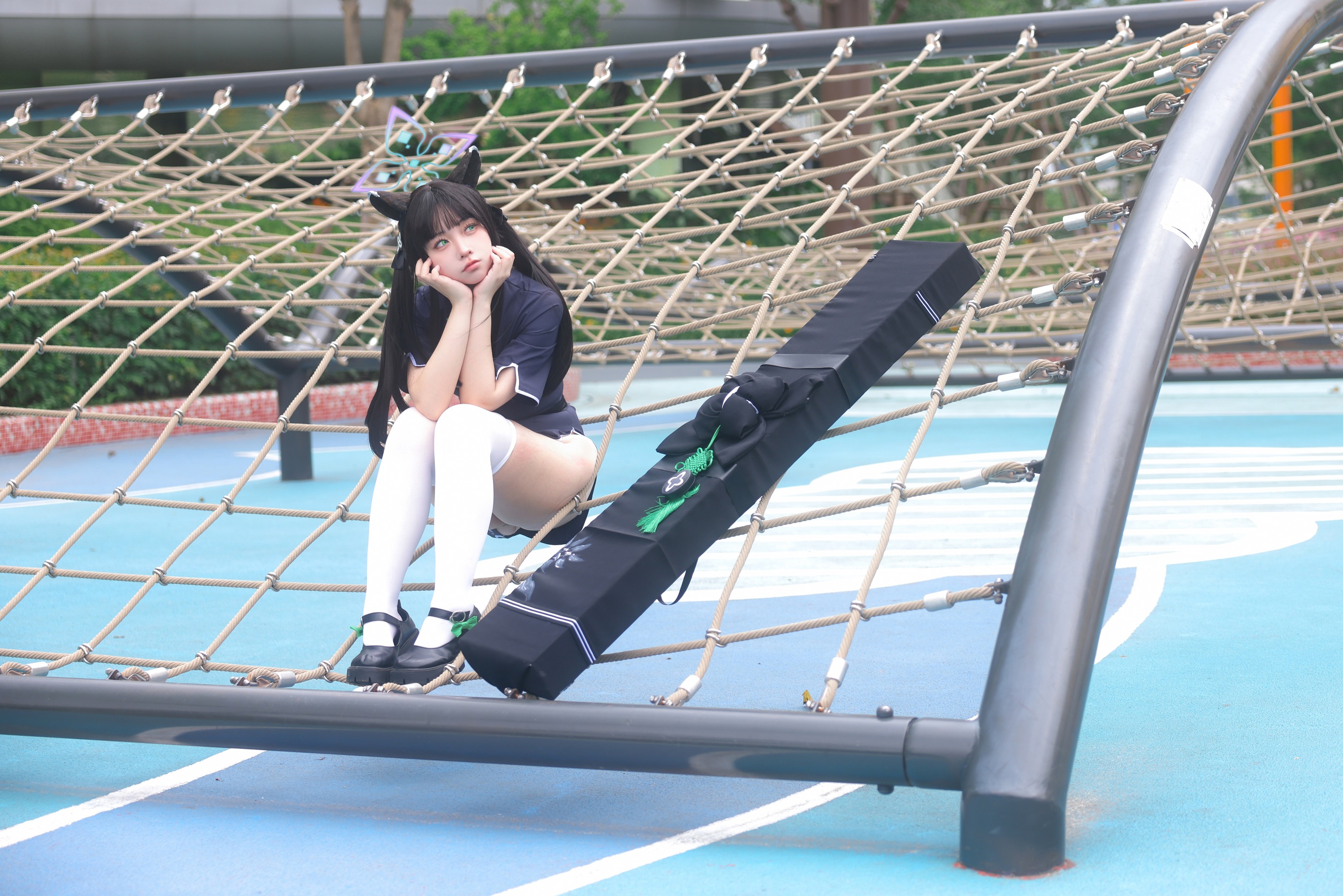 图片[1]-G44不会受伤 – NO.117 碧蓝档案 幼瞬[27P]-XikXak